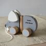 Personalised Wooden Play Pull Along Mouse, thumbnail 1 of 6