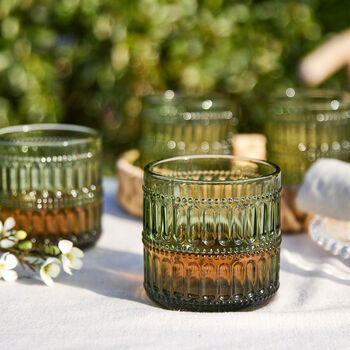 Set Of Four Merida Green Tumblers, 5 of 9