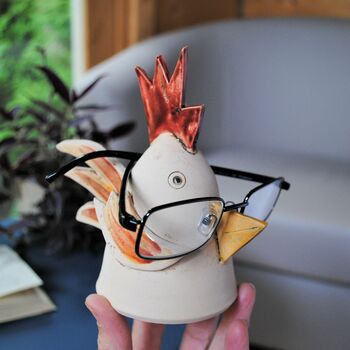 Chicken Personalised Glasses Holder, 5 of 7