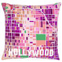 Hollywood White City Map Tapestry Kit, thumbnail 1 of 3