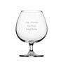 House Personalised Brandy Glass, thumbnail 1 of 4