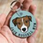 Jack Russell Terrier Portrait Keychain, thumbnail 3 of 6