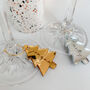 Christmas Tree Personalised Glass Charm, thumbnail 1 of 2