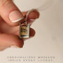 Silver Victorian Book Locket Personalised Gift, thumbnail 10 of 12