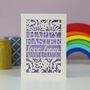 Personalised Papercut Happy Easter From… Card, thumbnail 1 of 4