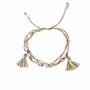 Sacred Temple Sterling Silver String Bracelet | Power Of Belief, thumbnail 1 of 4
