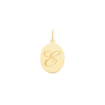 Oval Initial Pendant, 3 of 12