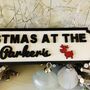 Personalised Surname Christmas Vintage Style Roadsign, thumbnail 7 of 9