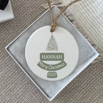 Personalised Christmas Bauble, 4 of 4