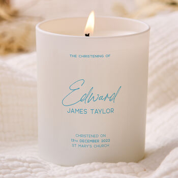 Personalised Christening Candle, 2 of 4