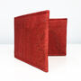 Sustainable Cork Card Holder Red, thumbnail 3 of 5