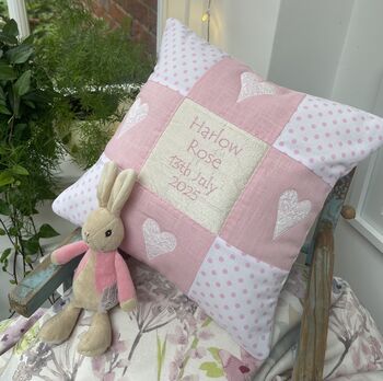 Personalised Baby Cushion, 2 of 12