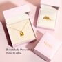Pink Sapphire Pendant Necklace In Sterling Silver And 18k Gold Vermeil, thumbnail 11 of 12