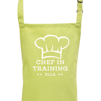 Personalised 'Chef In Training' Kids Aprons, 7 of 7