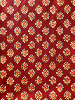 Red And Gold Provencal Cotton Tablecloth Mirabeau, 6 of 7