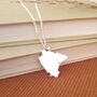 Sterling Silver Devon Necklace, thumbnail 6 of 7