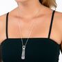 Art Deco Four Strand Necklace In Gold Vermeil, thumbnail 2 of 4
