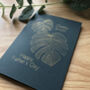 Personalised Monstera Father's Day Gold Foil Card, thumbnail 5 of 9