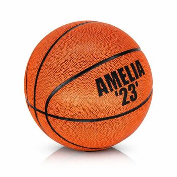 Personalised Basketball Ball Classic Tan, 2 of 3