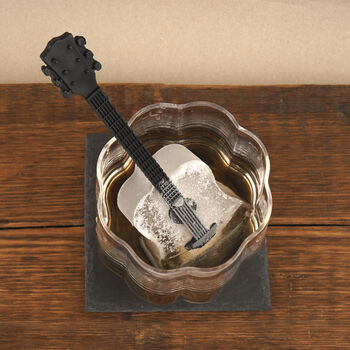 Dapper Chap Set Of Three Guitar Ice Moulds | In Gift Box | Barware | Gift Boxed | Drink Accessory, 2 of 6
