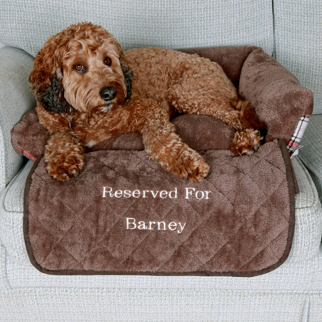 personalised pet bed