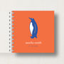 Personalised Kid's Penguin Small Notebook, thumbnail 8 of 9