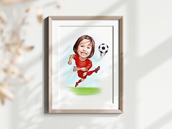 Caricature Football Portraits, 2 of 7