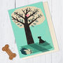 Fox Terrier Dog Card, thumbnail 1 of 2