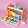 Personalised Pound And Tap Bench Wooden Toy, thumbnail 4 of 4