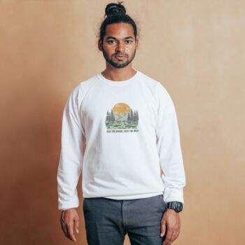 Unisex Retro Into The Wild Sweatshirt, 2 of 5