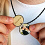 Men's Personalised Anniversary Secret Photo Necklace, thumbnail 1 of 6