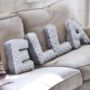Personalised Soft Fabric Letter Cushions, thumbnail 1 of 6