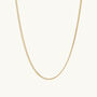 Curb Chain In Silver Or 18ct Gold Vermeil Plating, thumbnail 4 of 5