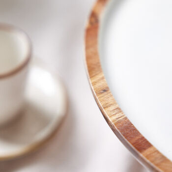 Fika Wooden Cake Stand, 6 of 6