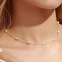 Genuine Pearl Choker Necklace, thumbnail 6 of 12