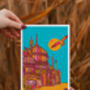 Brighton Pavilion Pride Art Print, thumbnail 3 of 3