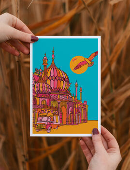 Brighton Pavilion Pride Art Print, 3 of 3