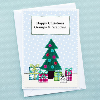 'Christmas Tree' Personalised Childrens Christmas Card, 2 of 4