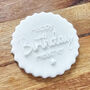 Personalised Happy Birthday Debosser Cake Making, thumbnail 6 of 6