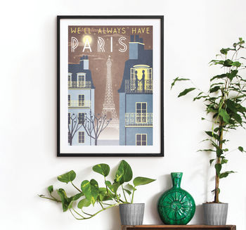 'Paris' Art Print, 7 of 7