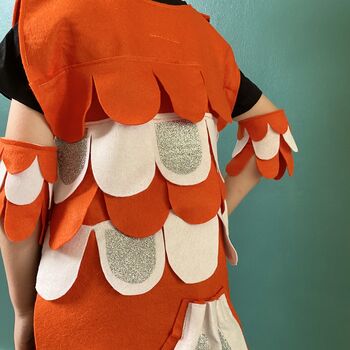 Felt Goldfish Costume For Kids And Adults, 3 of 11