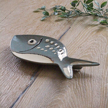 Ceramic Fish Plate, 4 of 5