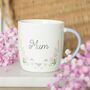 Mum Pastel Floral Mug | Mother's Day Gift, thumbnail 1 of 2