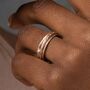 Personalised Sterling Silver And Copper Spinner Ring, thumbnail 2 of 11