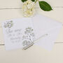 Personalised The New Floral Wedding Card, thumbnail 4 of 6