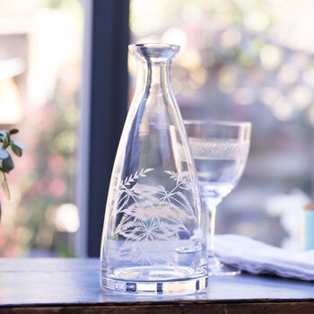 Table Carafe With Fern Design, 2 of 3