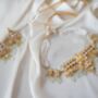 Maaliha Mint Kundan, Gold Plated Jewellery Set, thumbnail 6 of 6