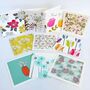 Luxury Box Set Of 20 Floral Greeting Cards, thumbnail 2 of 3