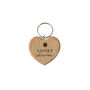 Oak Heart Keyring 'Lucky Charm' | Keys | Key Accessory, thumbnail 2 of 2