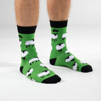 Bamboo Socks | Sheep Socks | Farm Animal Socks | Eco, 2 of 4